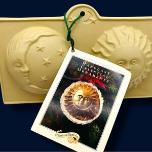 Brown Bag Handcast Celestial Ornaments 1990s Mold